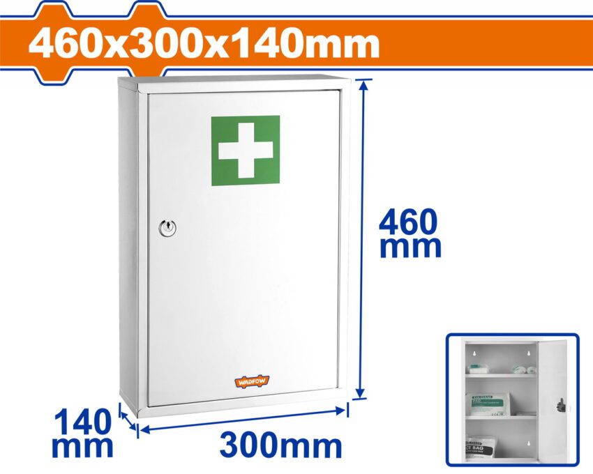 WADFOW ΚΟΥΤΙ ΦΑΡΜΑΚΕΙΟΥ 460X300X140mm (WYYX4502)